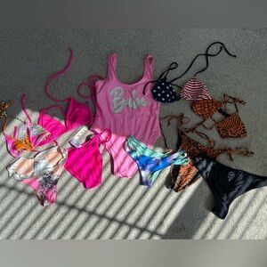 Lot of 10 pieces bikini - H&M Forever21 hollister Nasty Gal
